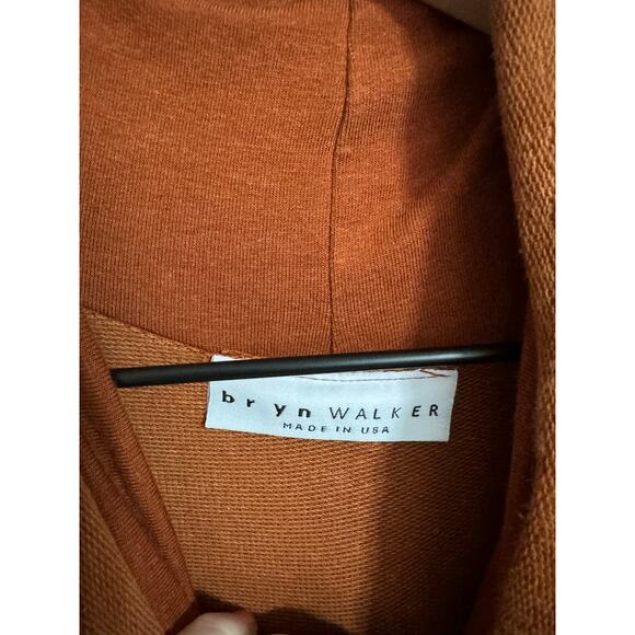 Bryn Walker Rust Lagenlook Trapeze Top Medium - Picture 3 of 4